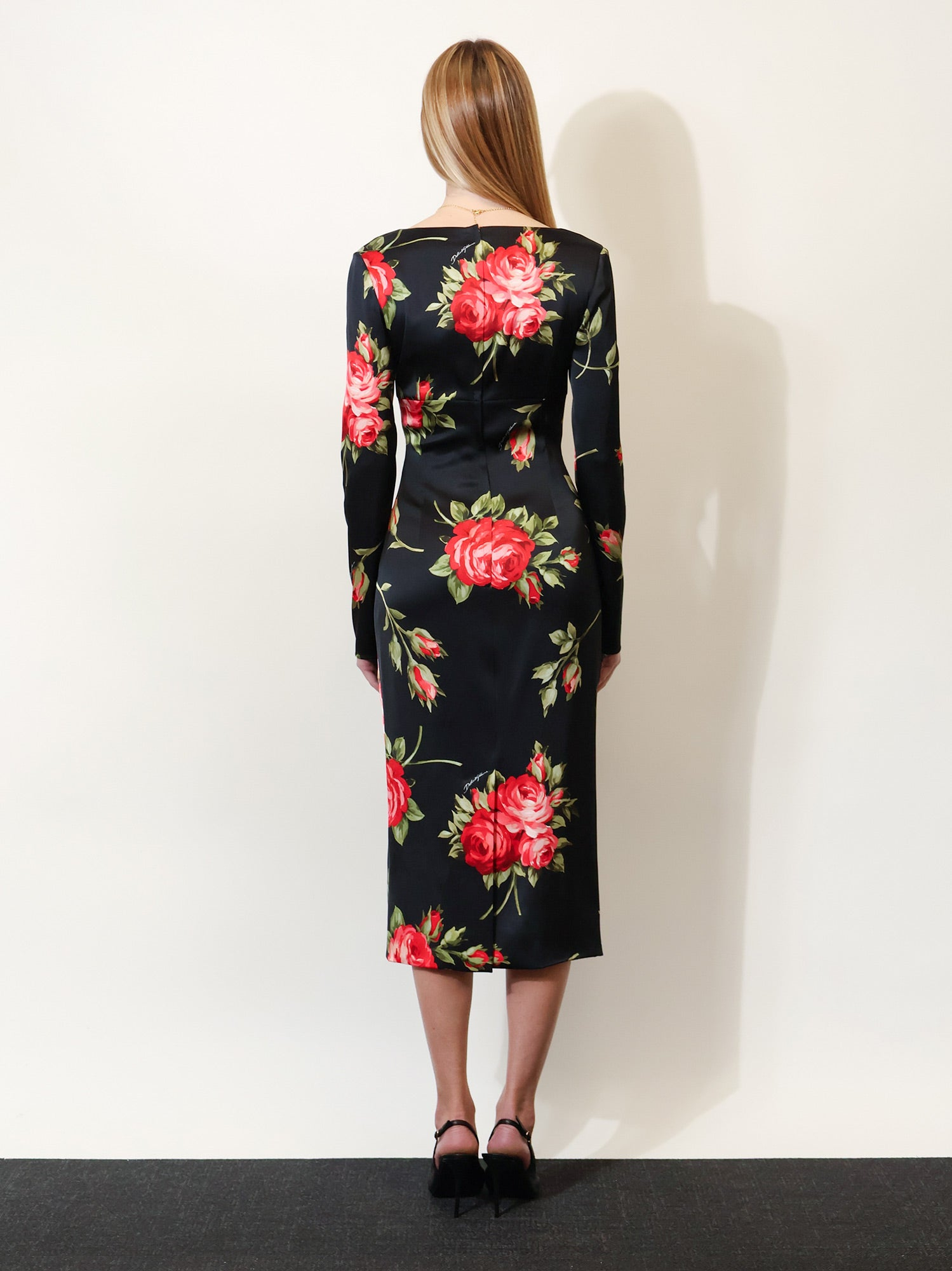 [Dolce & Gabbana] Long sleeve dress SS26 F610FTFSICDHN5ZN