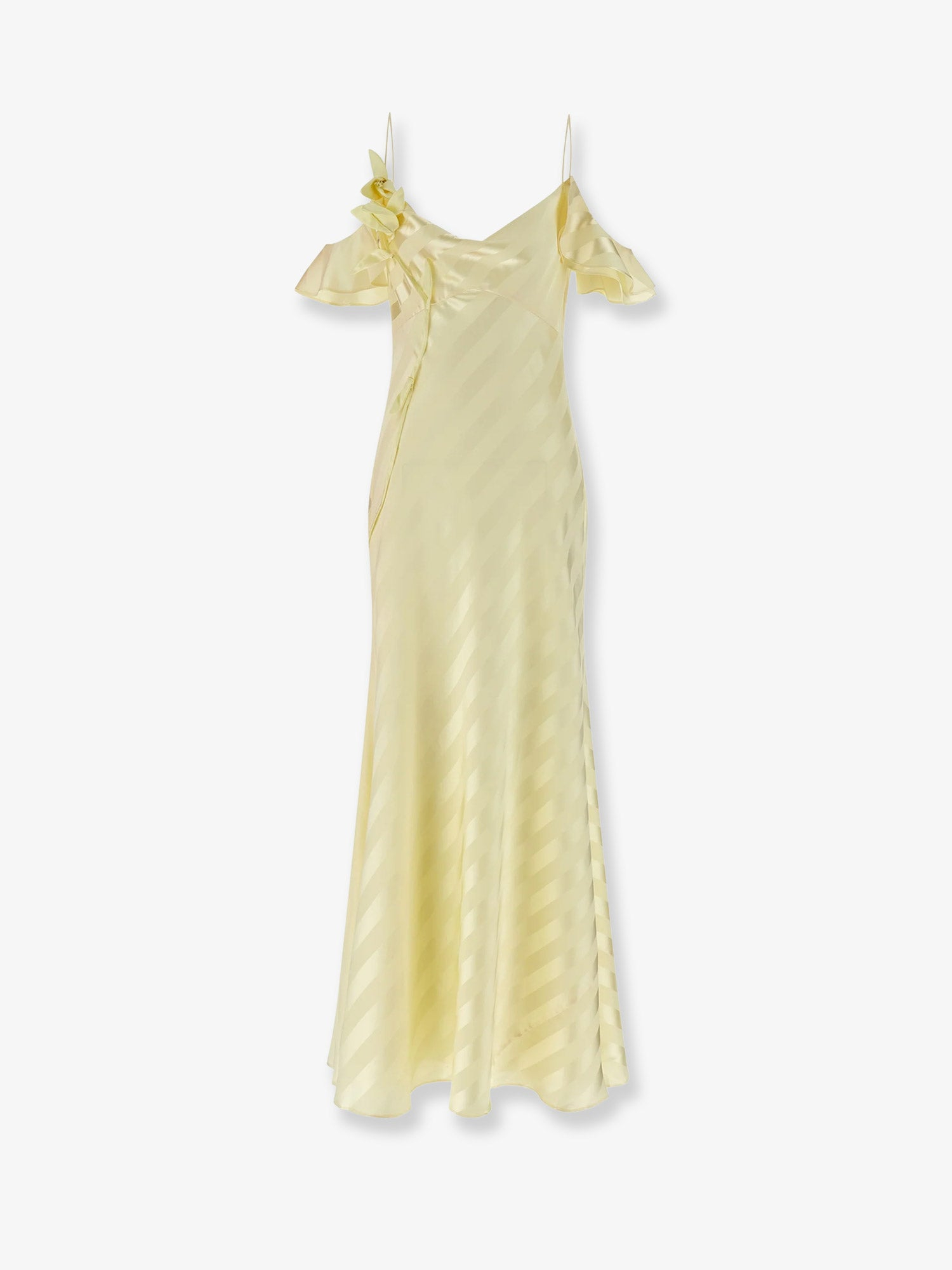 [SELF PORTRAIT] Sleeveless dress SS26 SS26259XAYYELLOW