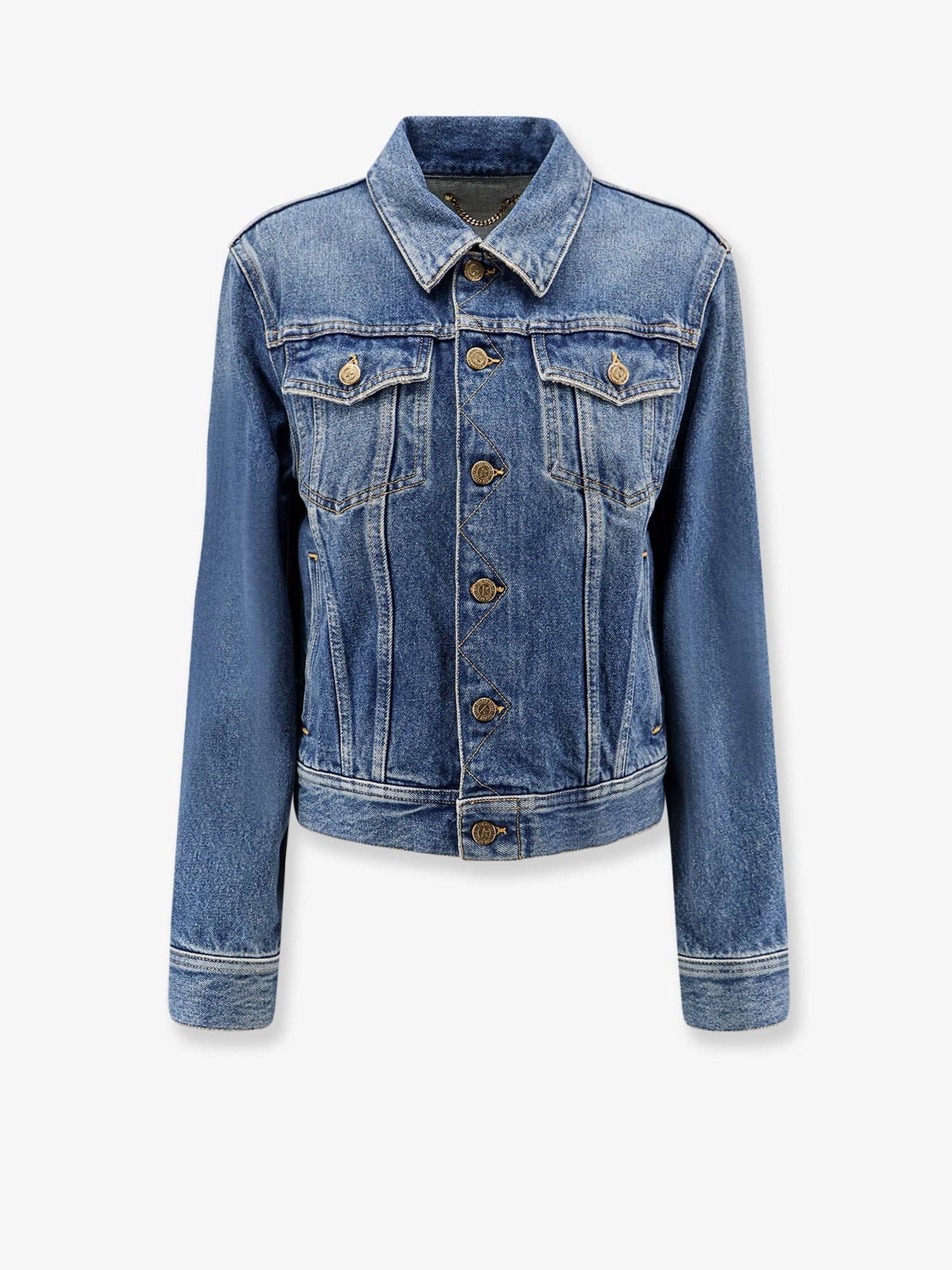 [GOLDEN GOOSE DELUXE BRAND] Denim Jacket SS26 GWP00846P00062150100