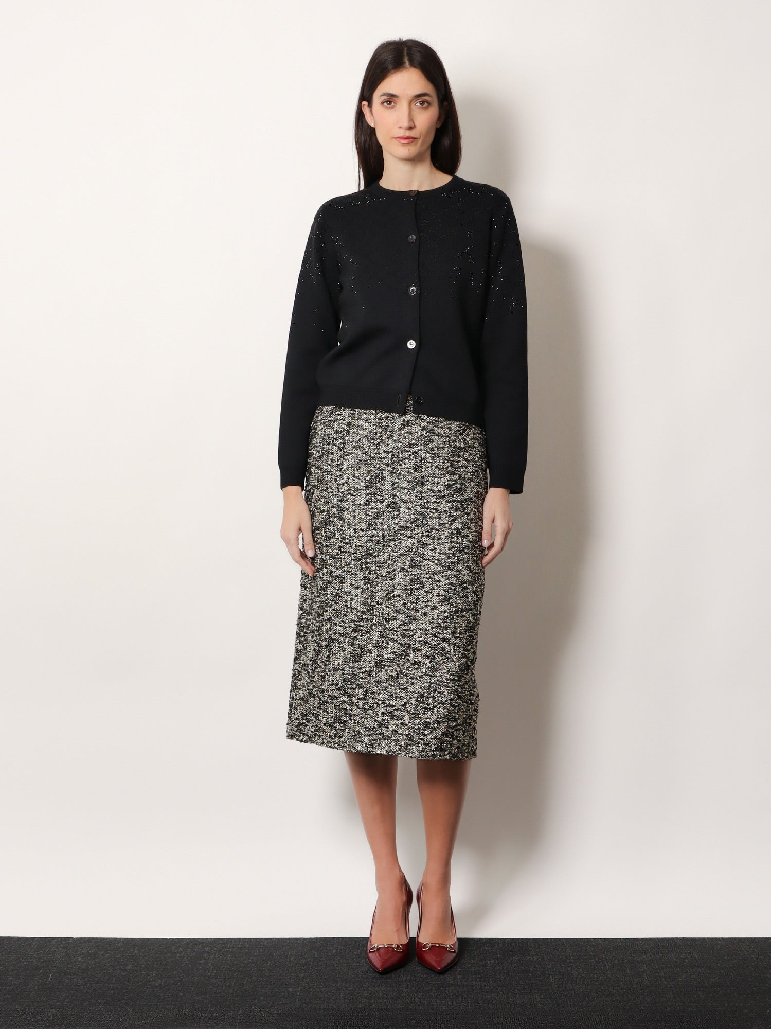 [Gucci] Midi skirt SS26 853052ZATQ71173