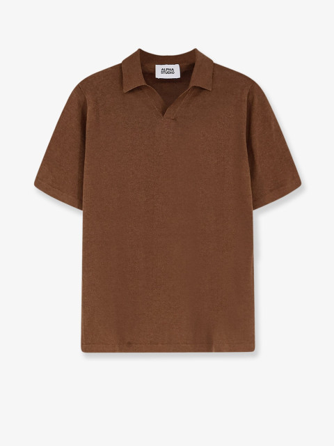 [ALPHA STUDIO] Shirts Short Sleeve SS26 AU5093B1017