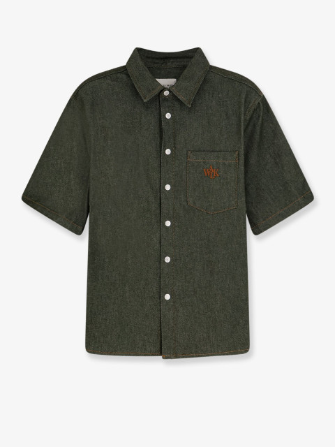 [WALK IN PARIS] Shirts Short Sleeve SS26 GREENDENIMGREEN