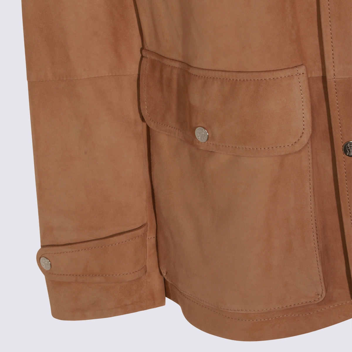 [Brunello Cucinelli] Leather Jacket SS26 MPCFN2066C8540