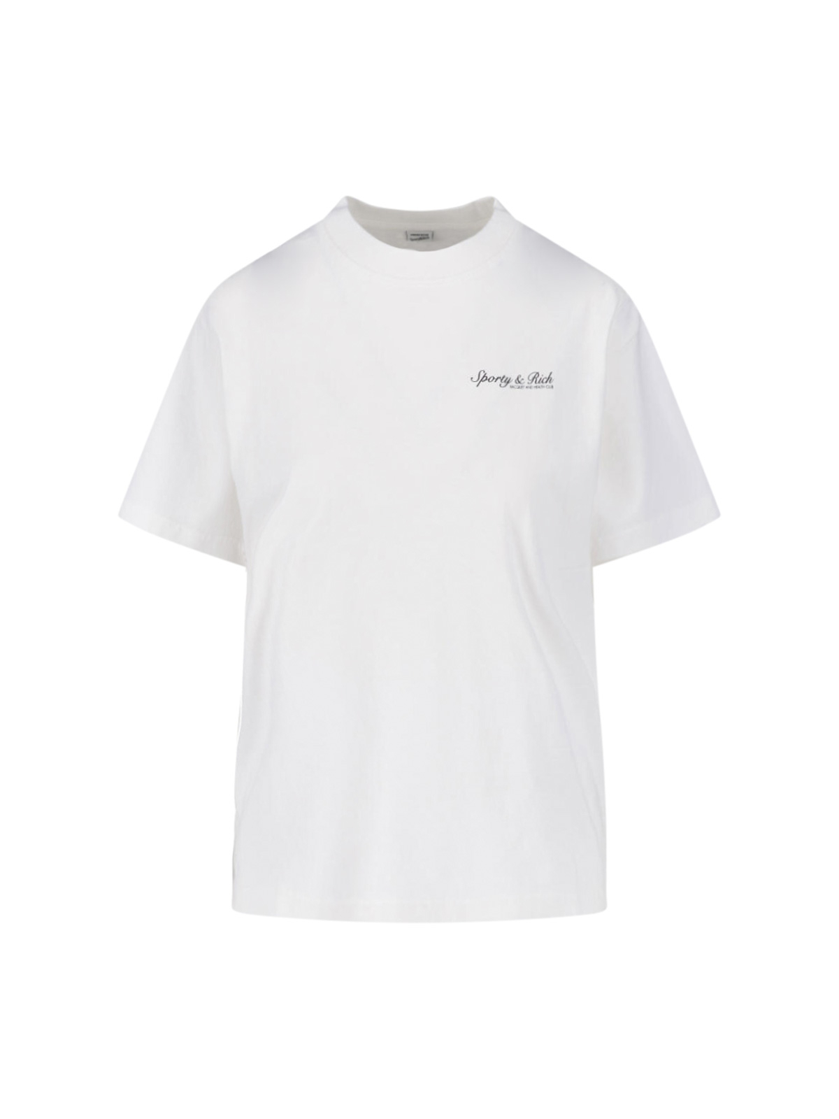 [SPORTY & RICH] T-shirts Short Sleeve SS26 TO11975325WH01WHITE NAVY