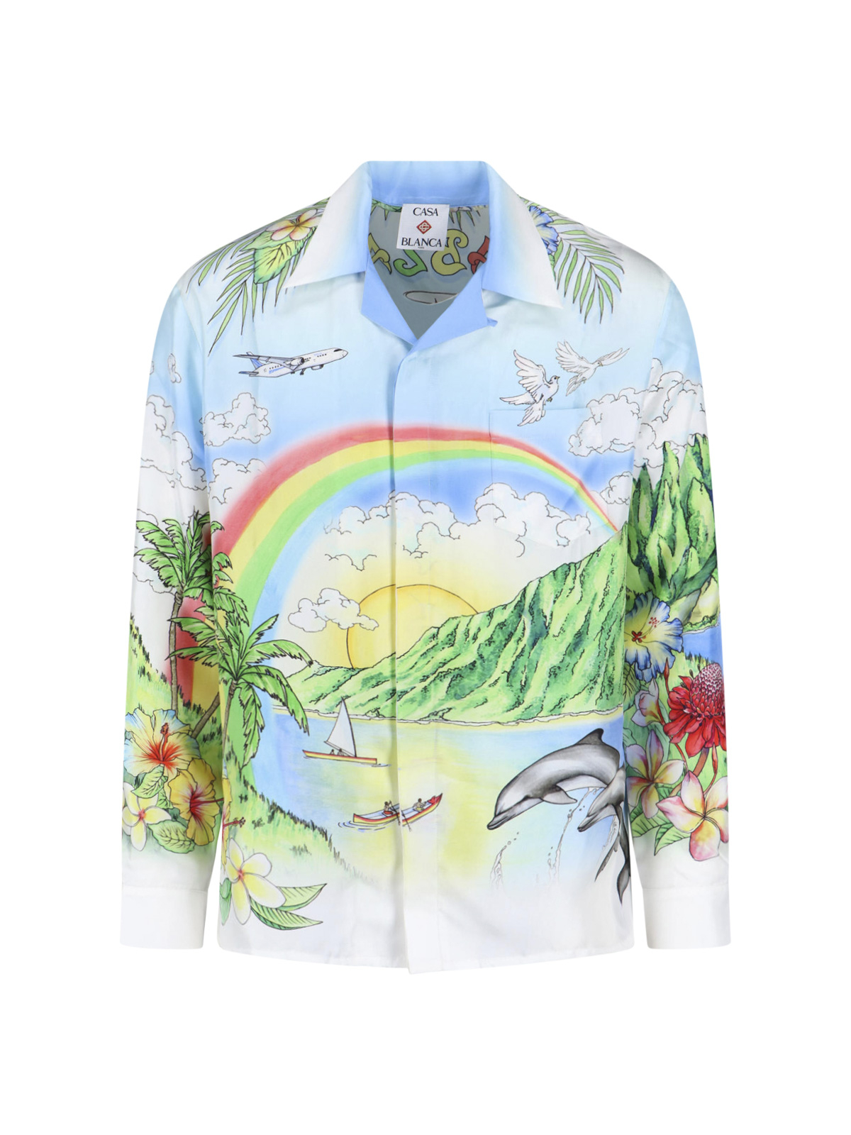 [Casablanca] Shirts Long Sleeve SS26 M SP26 SH 006 05 EX BCALOHA