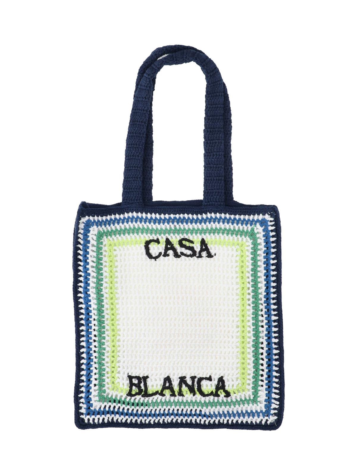 [Casablanca] Tote bag SS26 A SP26 BAG 187 01 EX BCWHITE BLUE STRIPE