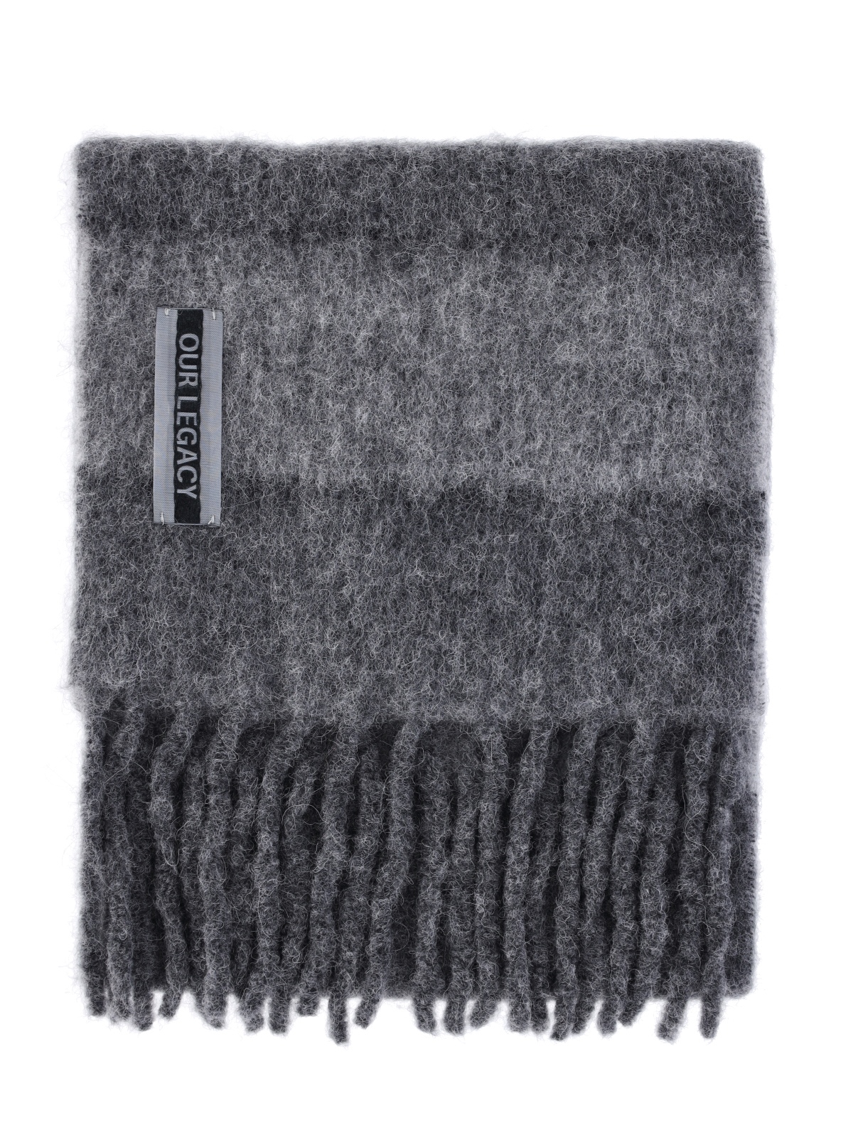 [Our Legacy] Scarf SS26 A2268ESSTATIC STRIPE FUZZY ALPACA