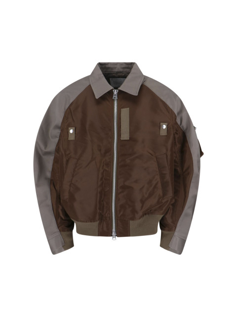 [Sacai] Bomber Jacket SS26 26 03911M314