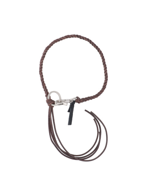 [Our Legacy] Keyring SS26 A2268LBRBROWN LEATHER