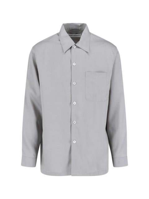 [Our Legacy] Shirts Long Sleeve SS26 M2262EWGWILLOW GREY SOFTFLOW TENCEL