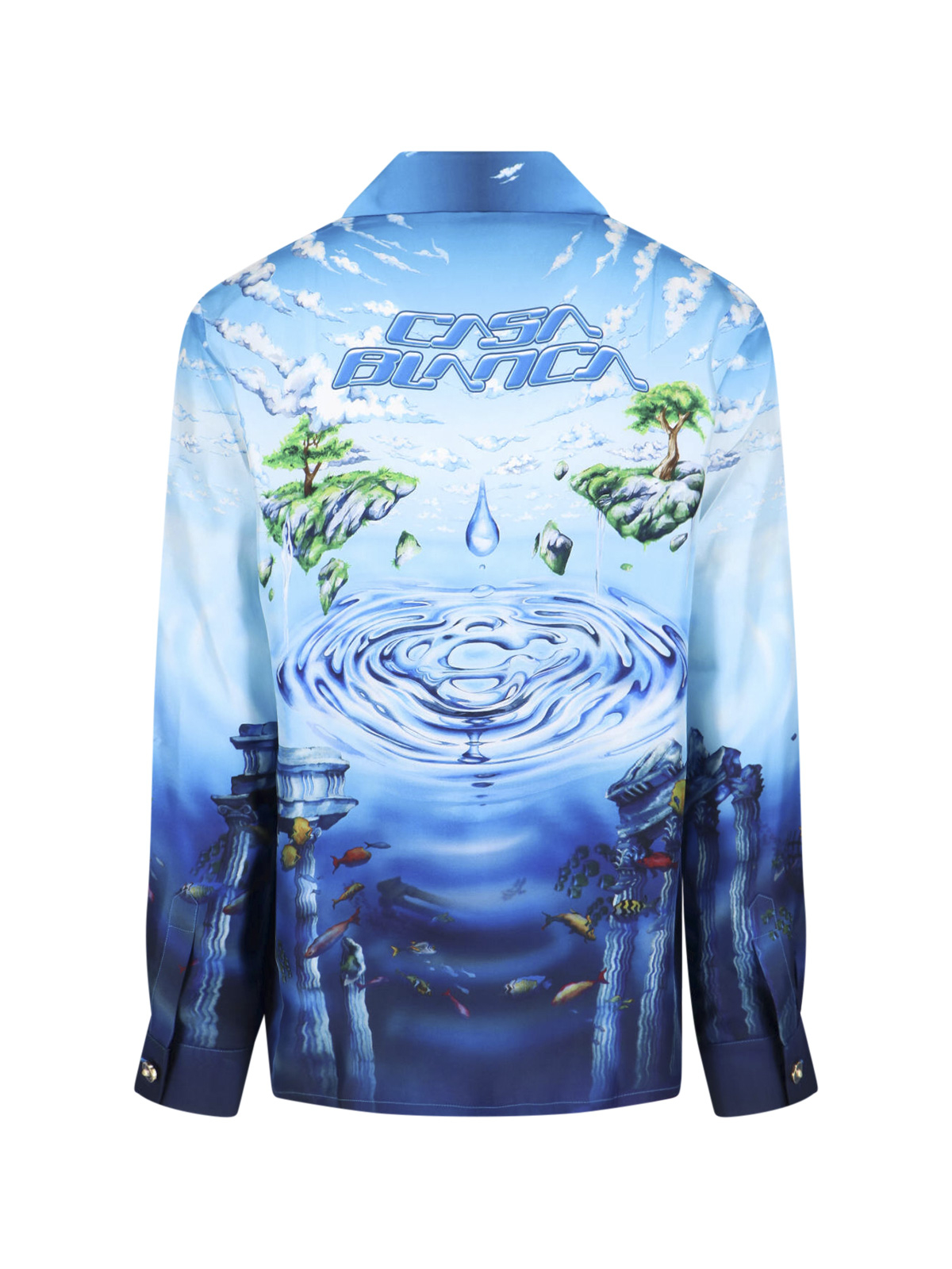 [Casablanca] Shirts Long Sleeve SS26 M SP26 SH 006 01LOST ATLANTIS