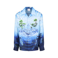 [Casablanca] Shirts Long Sleeve SS26 M SP26 SH 006 01LOST ATLANTIS