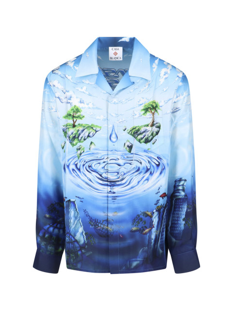 [Casablanca] Shirts Long Sleeve SS26 M SP26 SH 006 01LOST ATLANTIS