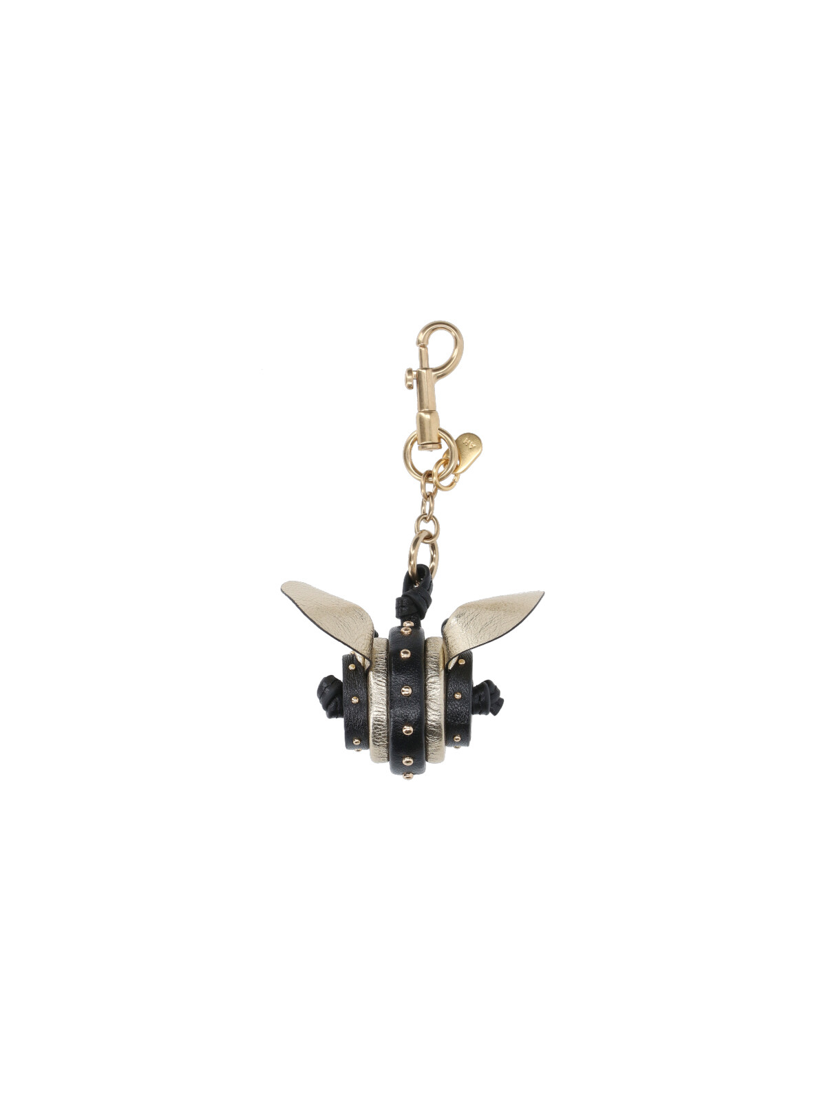 [Anya Hindmarch] Keyring SS26 204583BLACK