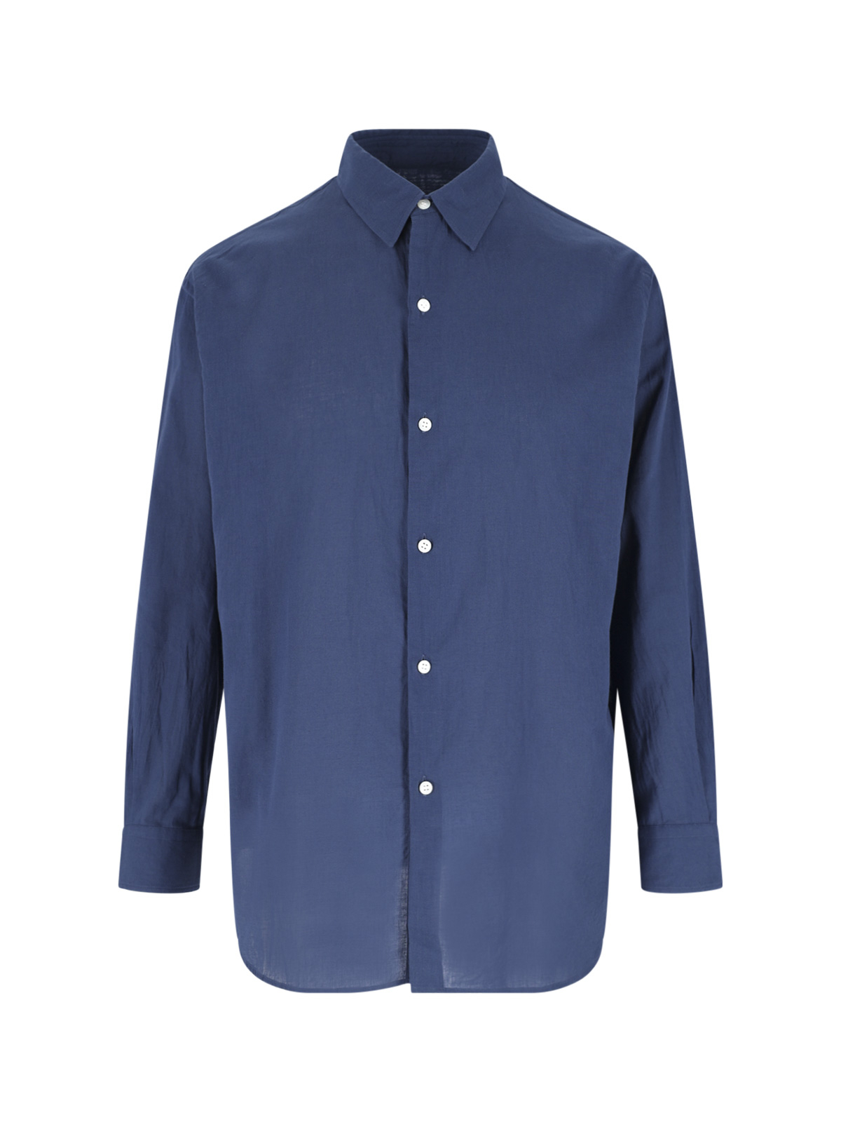 [Kaptain Sunshine] Shirts Long Sleeve SS26 KS26SSH17INDIGO