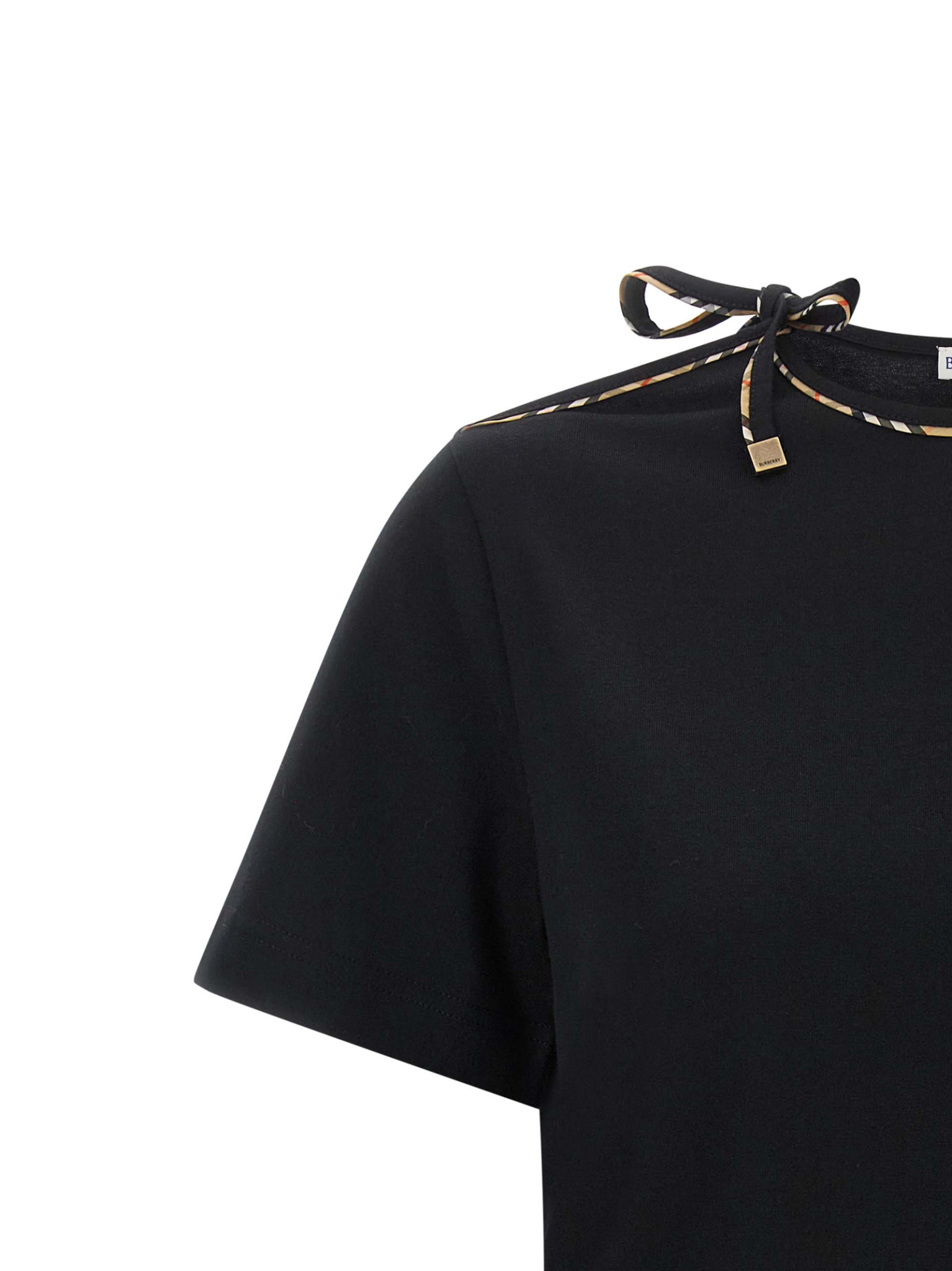 [Burberry] T-shirts Short Sleeve FW26 8126134BLACK