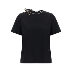 [Burberry] T-shirts Short Sleeve FW26 8126134BLACK