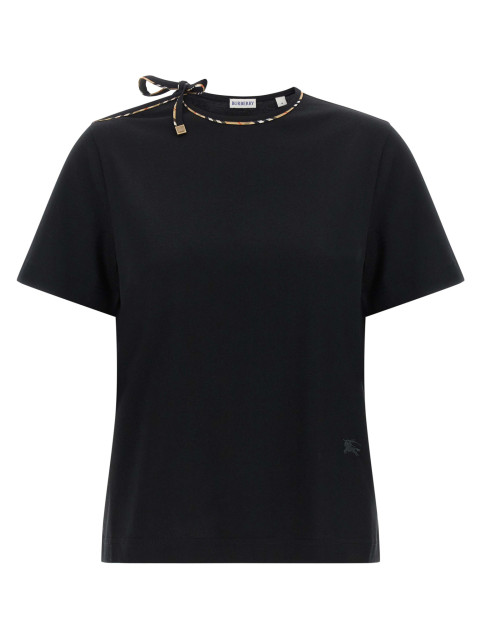 [Burberry] T-shirts Short Sleeve FW26 8126134BLACK