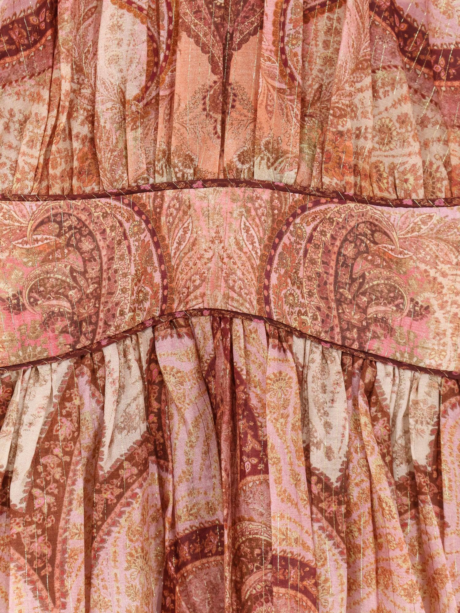 [Zimmermann] Long sleeve dress SS26 5947DRS262TBML