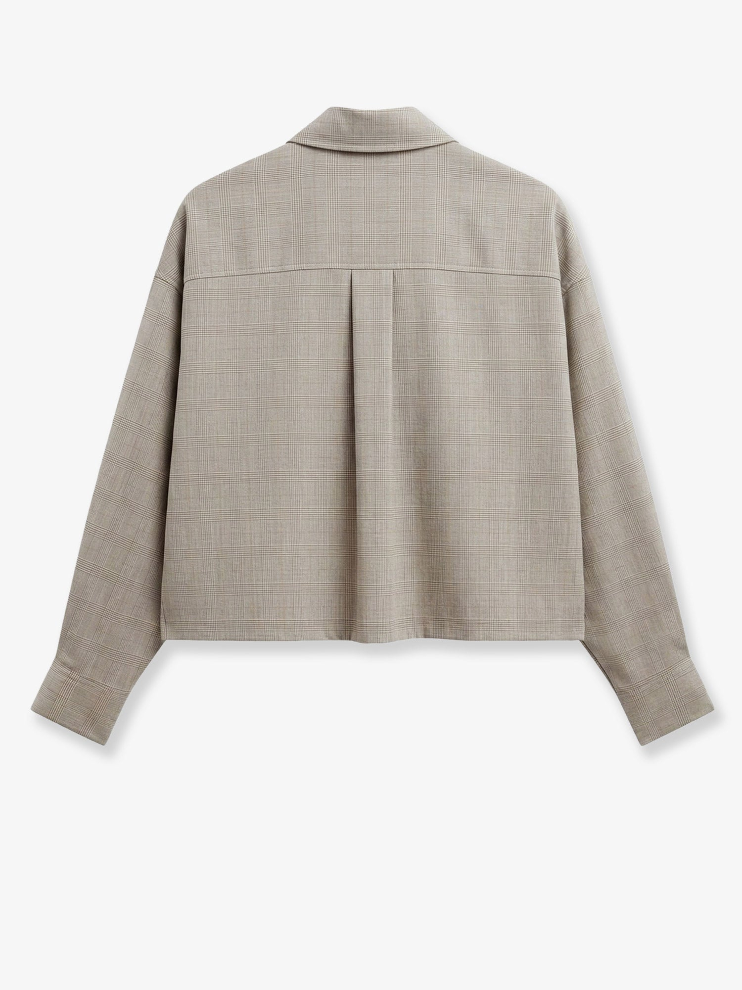 [THE FRANKIE SHOP] Shirts Long Sleeve SS26 CHF22039937BEIGEGLENPLAID