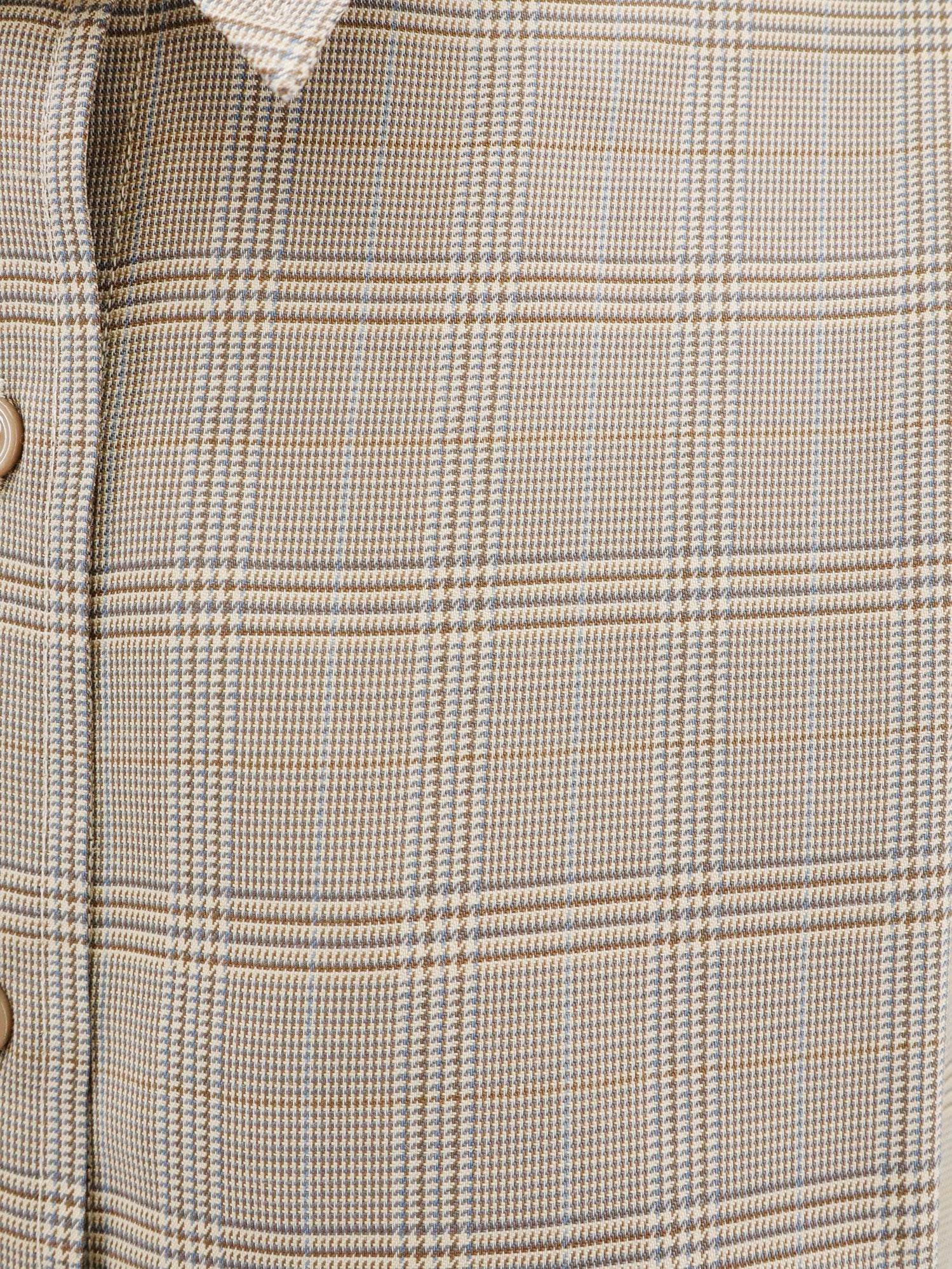 [THE FRANKIE SHOP] Shirts Long Sleeve SS26 CHF22039937BEIGEGLENPLAID