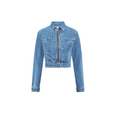 [MARINE SERRE] Jacket SS26 WJA076ACDEN0002BL05