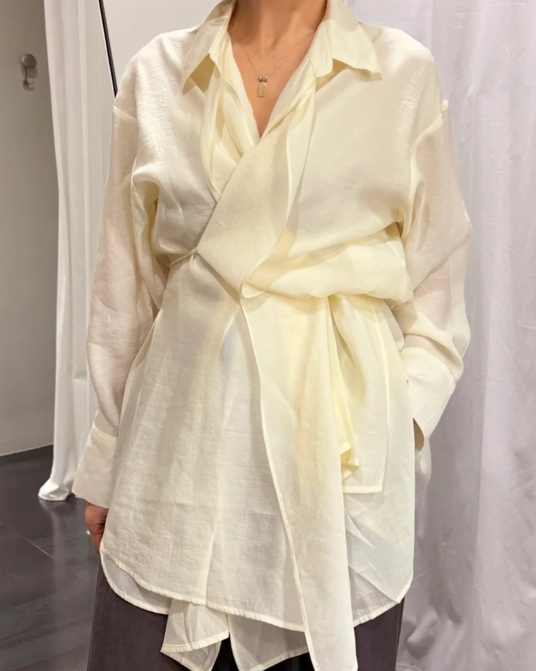 [Eleh] Shirts Long Sleeve SS26 SS260171PANNA