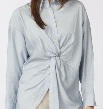 [Eleh] Shirts Long Sleeve SS26 SS260055CELESTE