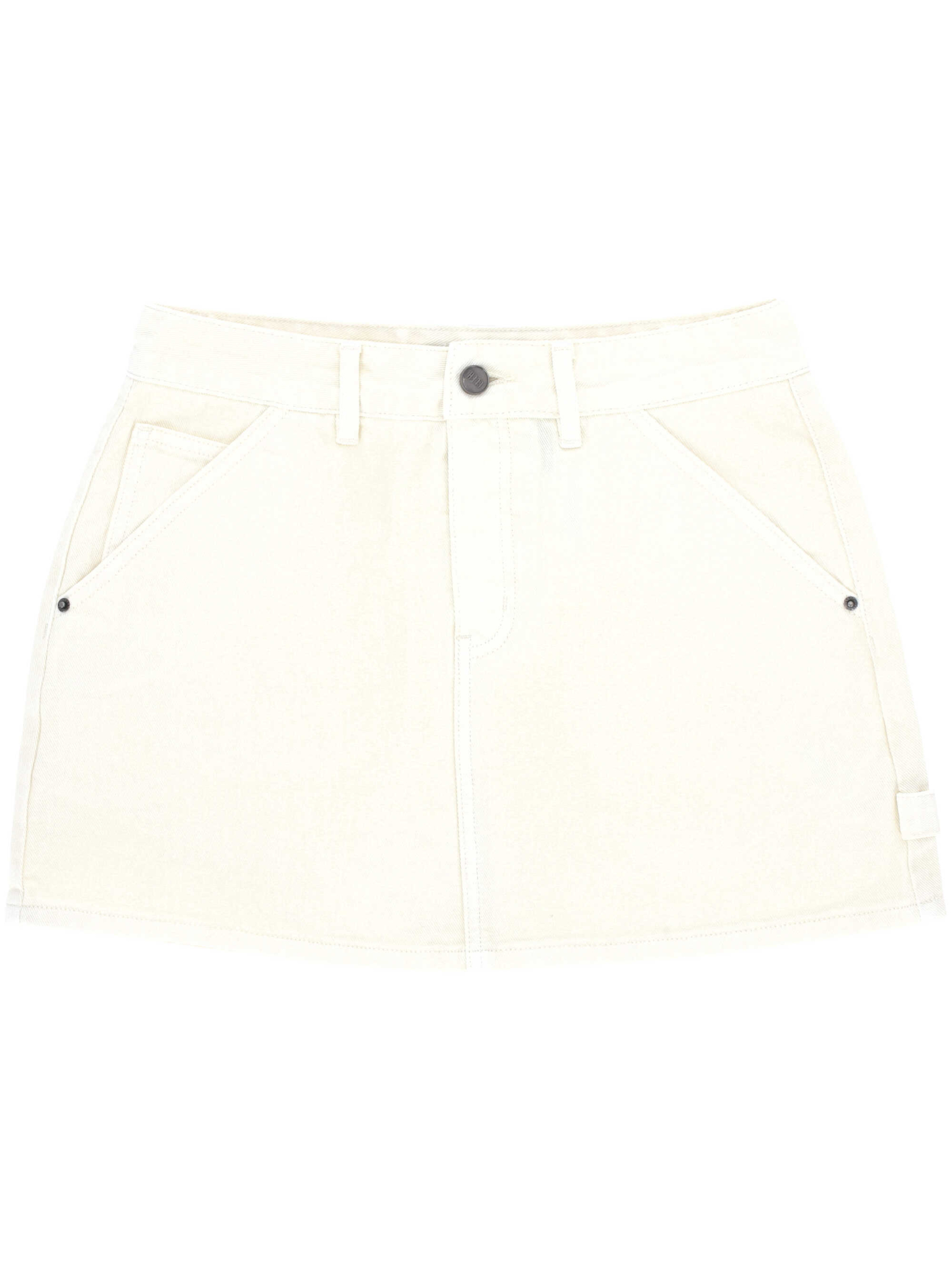 [Eleh] Mini skirt SS26 EL107BIANCO