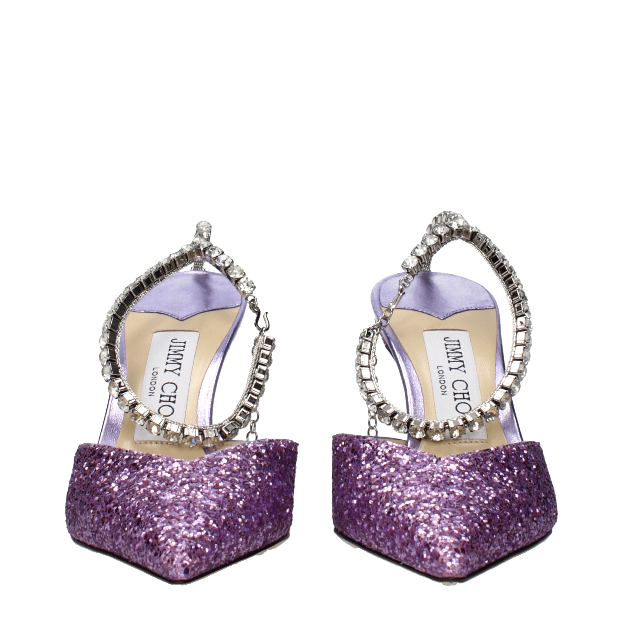 [Jimmy Choo] Slingback SS25 SAEDA85OBAOPINKVIOLET