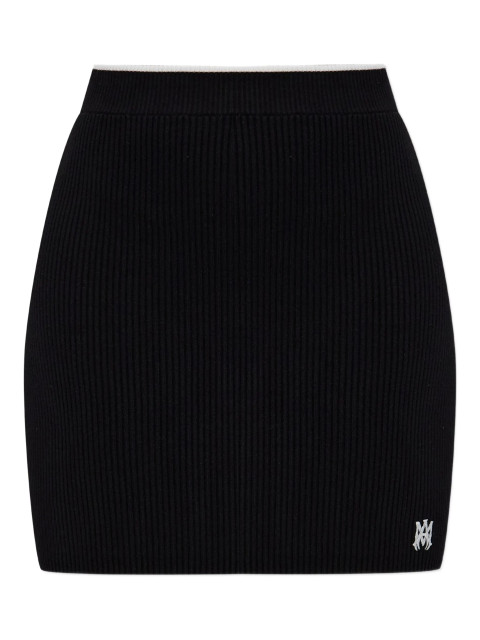 [Amiri] Midi skirt FW25 AWKNKR1019BLACK
