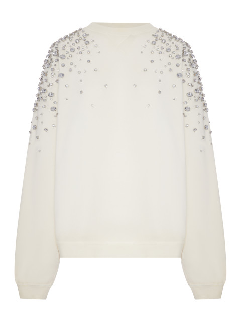 [GOLDEN GOOSE DELUXE BRAND] T-shirts Long Sleeve FW26 GUP02711P00264511560 HERITAGE WHITE