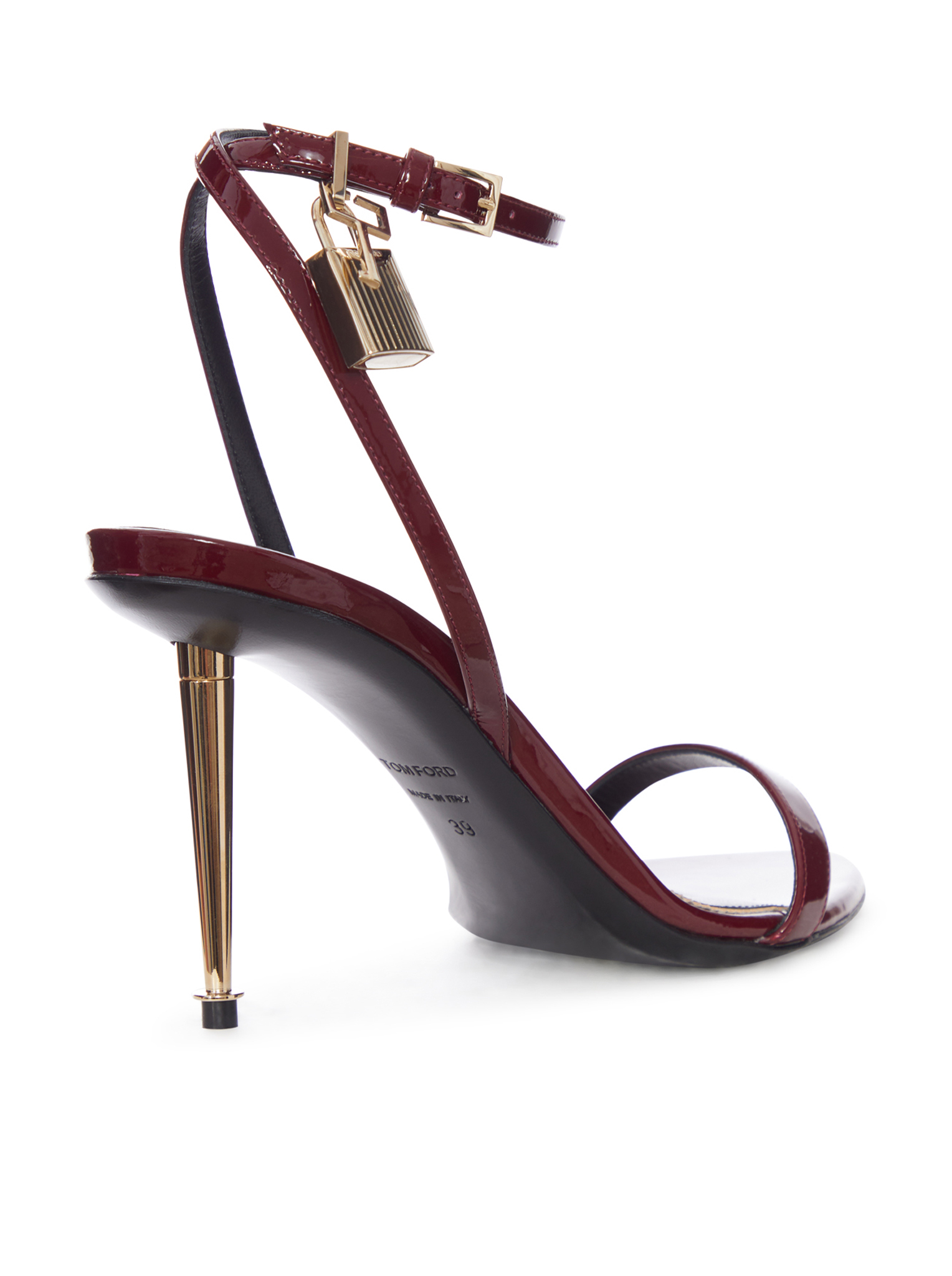 [Tom Ford] Sandals FW26 W2748LCL072PRAP RUBY RED