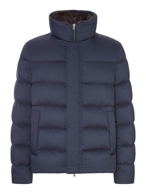 [Herno] Down Jacket FW26 PI001019U12414Z9200 BLU NAVY