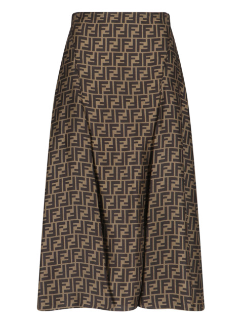 [Fendi] Long skirt FW25 FQ7601 A8G3F1440