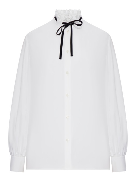 [Valentino Garavani] Shirts Long Sleeve SS26 8B3AB8454HP001 OPTIC WHITE