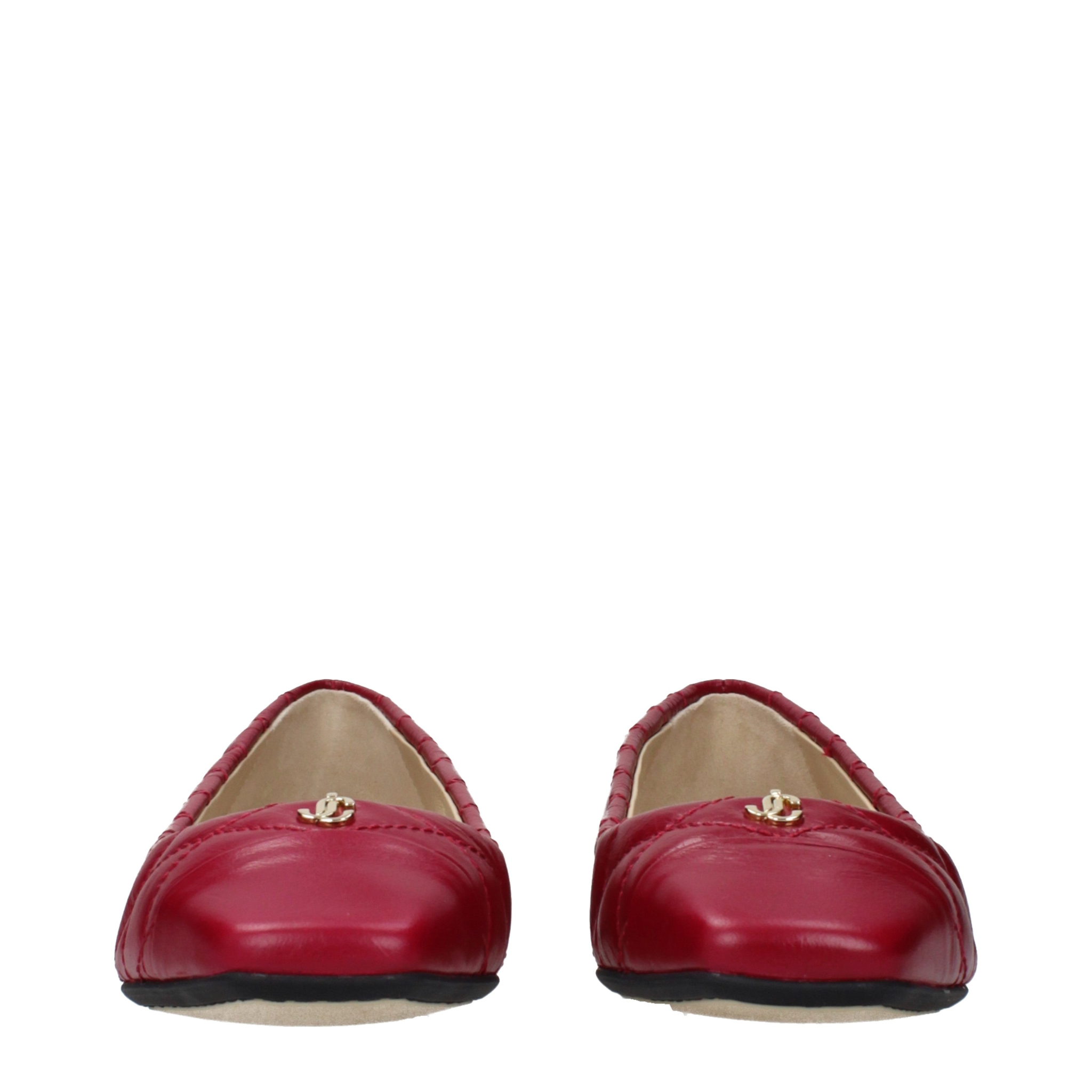 [Jimmy Choo] Flat shoes SS25 LENIFLATOQVNRASPBERRYLIGHTGOLD