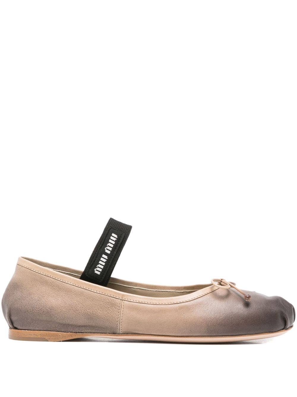 [Miu Miu] Flat shoes FW25 5F507E038F0036