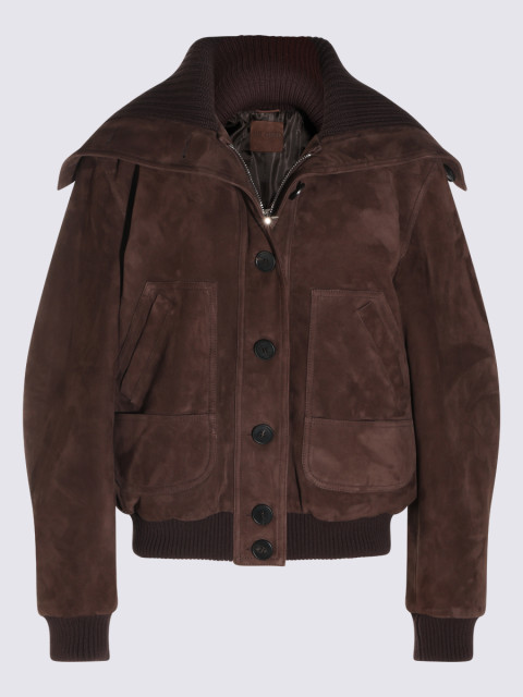 [The Attico] Leather Jacket FW26 261WCB00130LBT144AA204