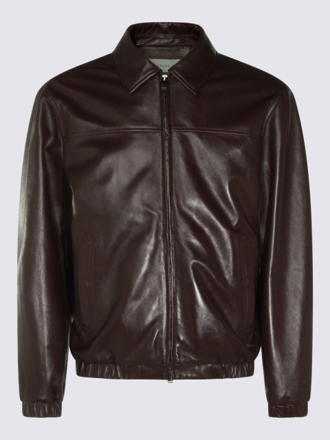 [Canali] Leather Jacket FW26 O70533LE00331901