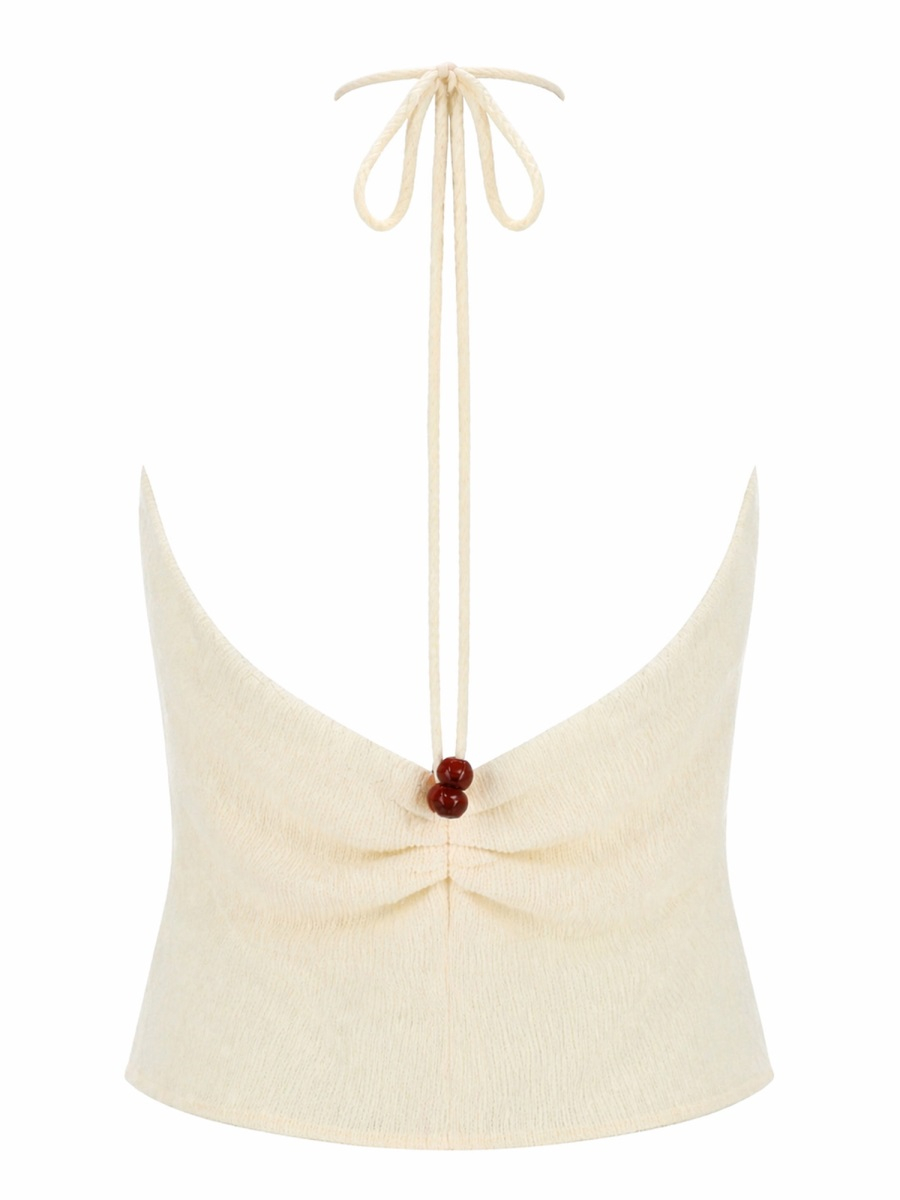 [MAGDA BUTRYM] Tank top SS26 308426_CREAM