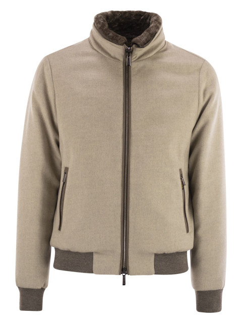 [Moorer] Bomber Jacket CO MOUBO100097TEPA228 U0033