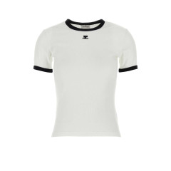 [Courreges] T-shirts Short Sleeve FW26 VESJTS017JS0070 0098