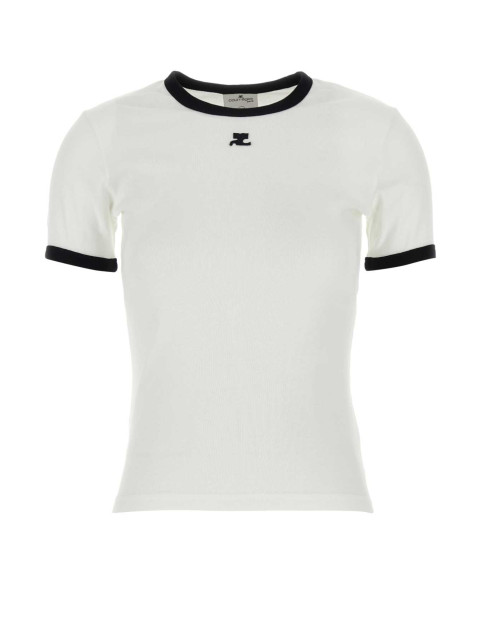 [Courreges] T-shirts Short Sleeve FW26 VESJTS017JS0070 0098