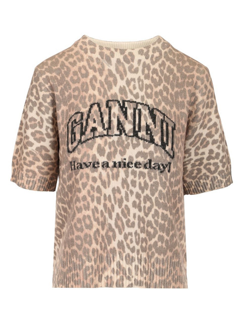 [GANNI] T-shirts Short Sleeve FW25 K2500943
