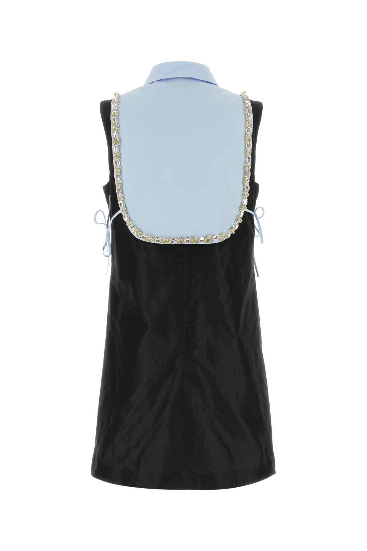 [Prada] Sleeveless dress FW26 P3T00RSOOO120M F0002