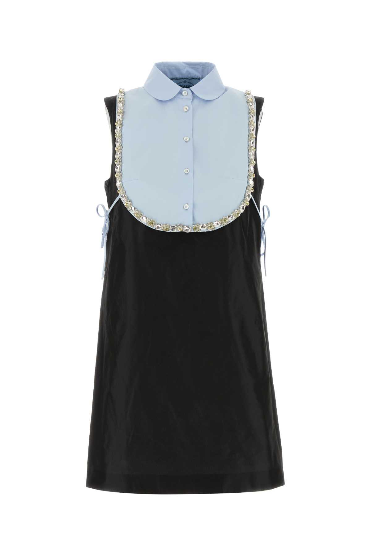 [Prada] Sleeveless dress FW26 P3T00RSOOO120M F0002