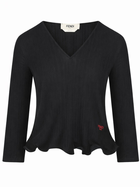 [Fendi] T-shirts Long Sleeve FW25 FS9741_AVFEF0GME