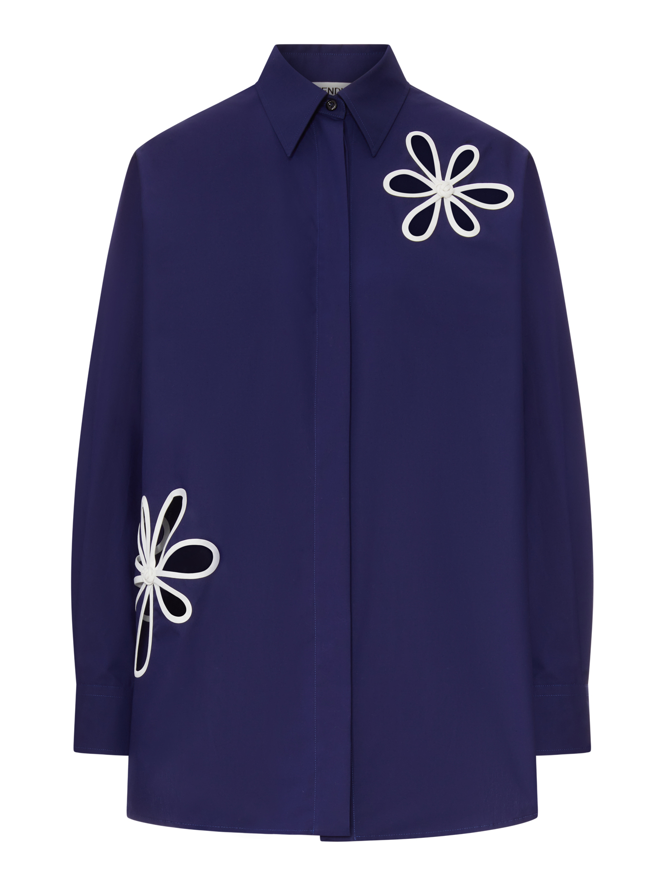[Fendi] Shirts Long Sleeve SS26 FS8355AW7VF1W0A INCHIOSTRO 25