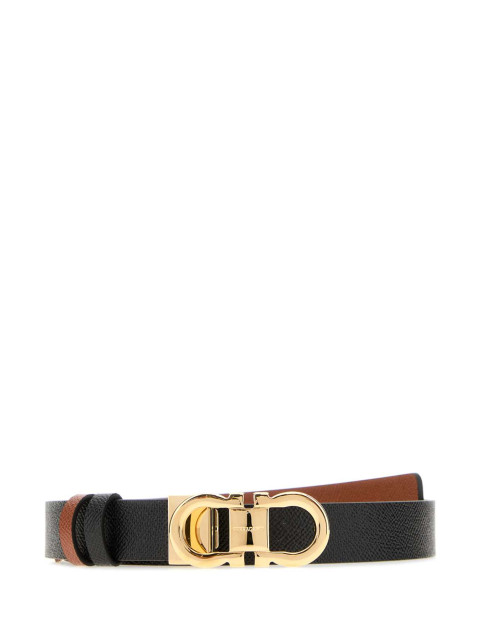 [Salvatore Ferragamo] Belt FW26 230294780407 NERONEWCOGNAC